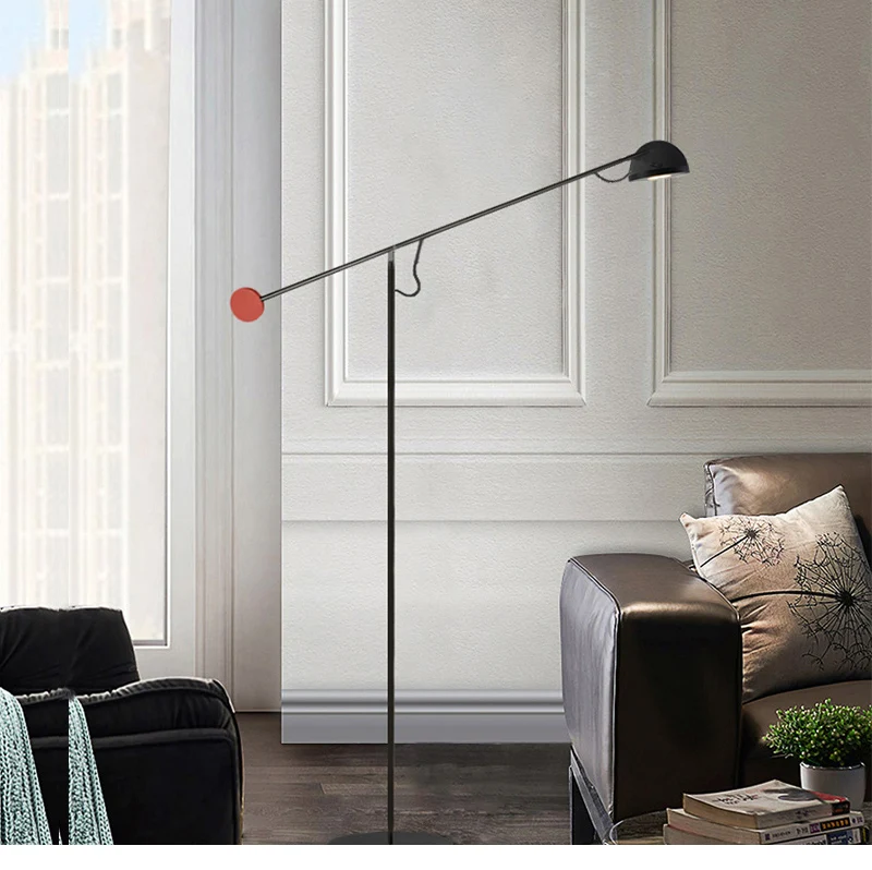 Imagem -06 - Nordic Simples Art Floor Lamp Sala de Estar Coffee Shop Villa Quarto Designer Luz