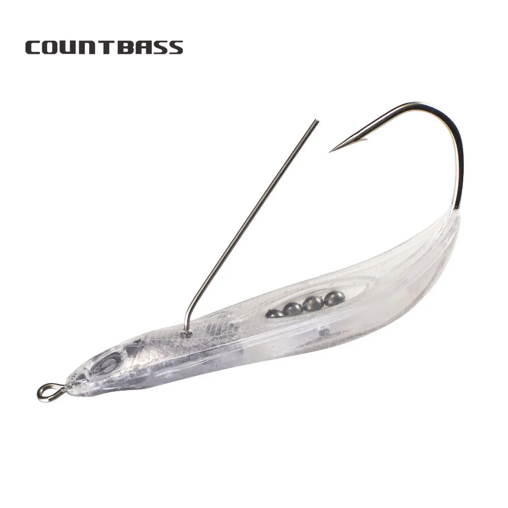 Countbass 10Pcs Blank Hard Lures, 80mm/3.2