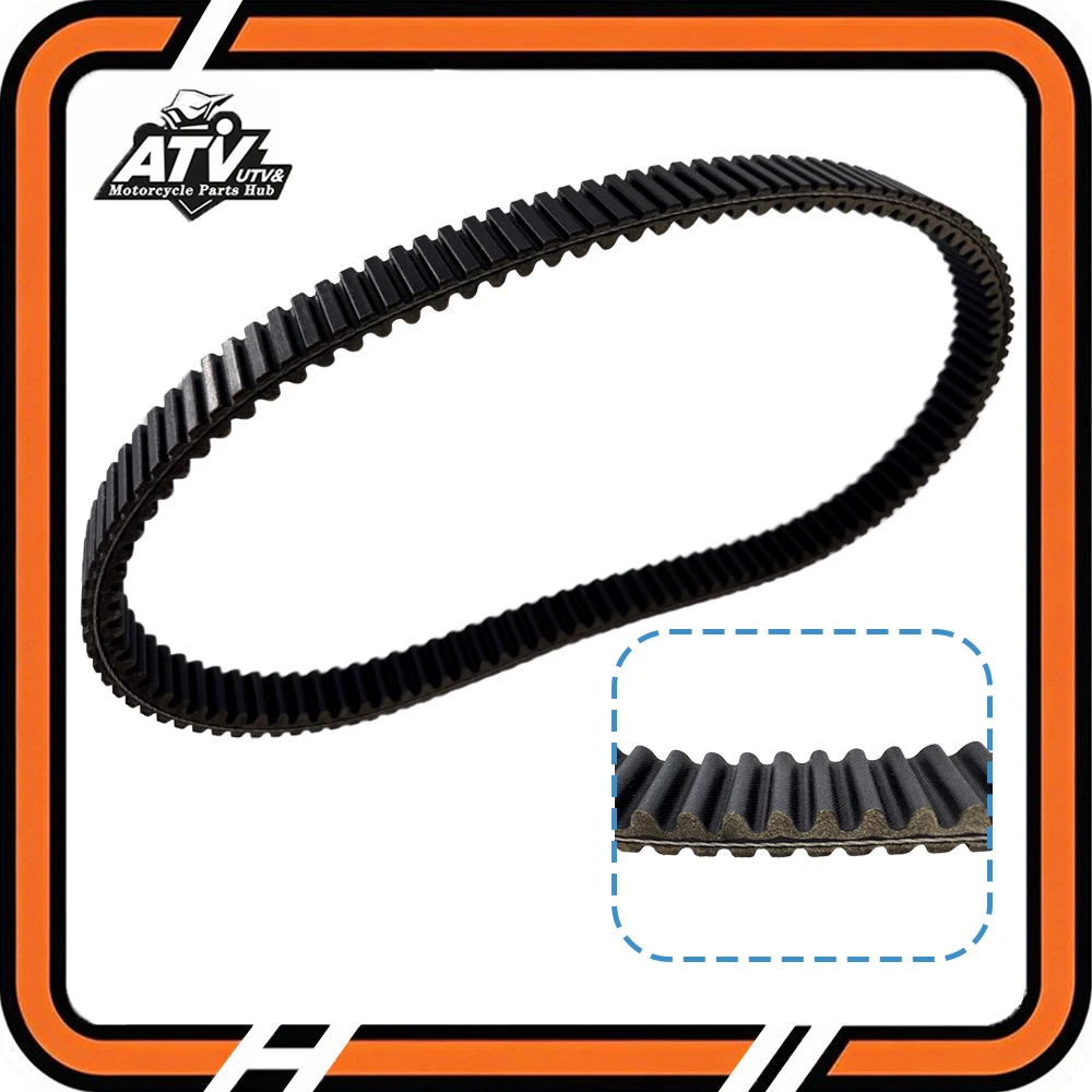 

M155037 VG10928 UC14244 25GG4789 Drive Belt For John Deere GatorHPX TRAIL 2X4 4X4 HPX815E belt