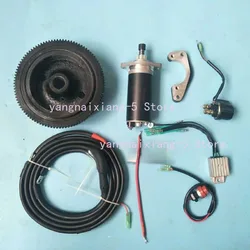 Electrical Start Conversion Kit For TOHATSU 2 Stroke 15/18HP Outboard Motor