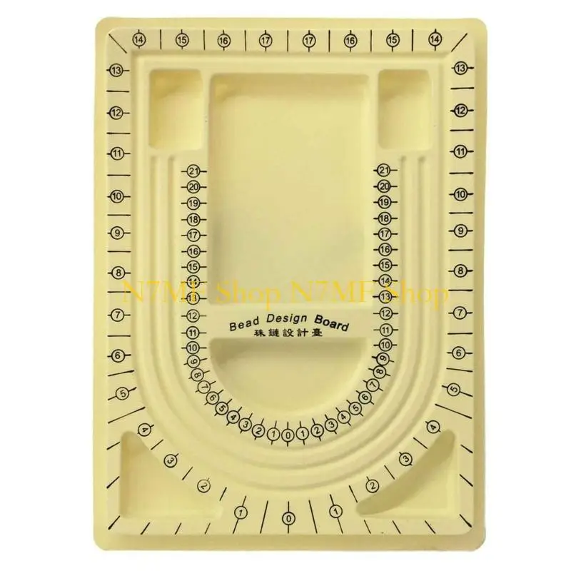 

N7MF Bead Board For DIY Bracelet Necklace Beading Jewelry Making