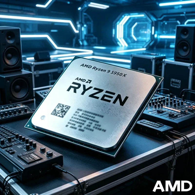 

AMD R95950X Unboxed Loose CPU Zen3 Vermeer 3.4GHz Base AM4 105W Overclockable Desktop Processor Without OEM Cooler Free Shipping
