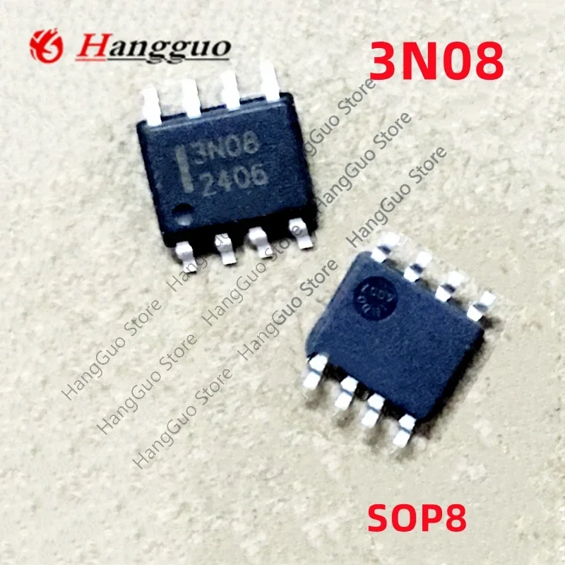 10pcs/Lot NTMD3N08 3N08 SOP8 Car IC Chips 80V 2.3A Car repair Equipment