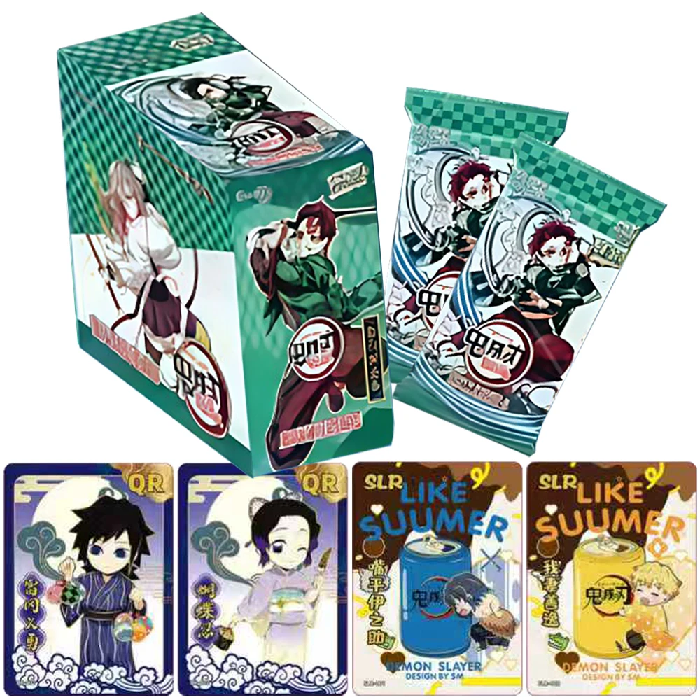 

Demon Slaye Collection Card Japanese Classic Hot Blooded Combat Theme Anime Classic Characters Rare Card Peripheral Desktop Toys