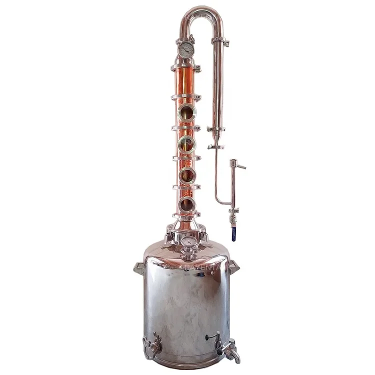 Sanitary Stainless Steel Fractional Fast Delivery Multifunctional Distillation Column