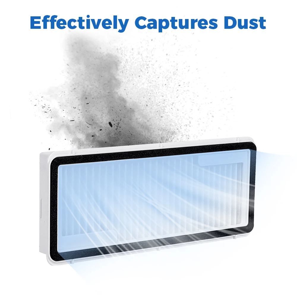 HEPA Filter Spare Parts for Narwal Freo X Ultra/Freo Z10/Freo Pro/Freo X Plus/Freo Z Ultra/J4/J4 Lite/J5 Vacuum Filter Accessory