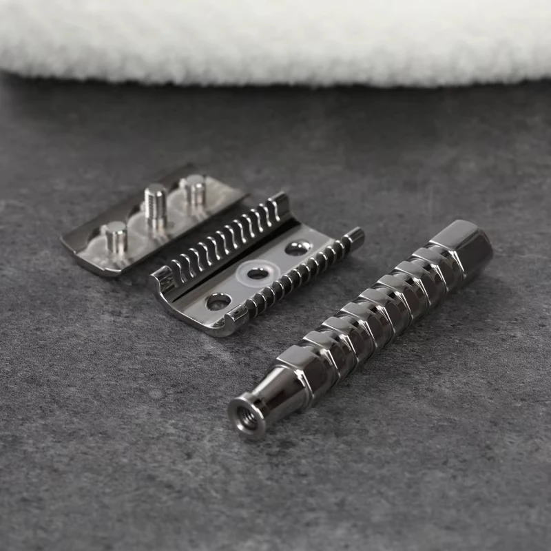 2026 Hot Sale Yaqi Duomo Stainless Steel Safety Razor Comfortable Shaving view 5
