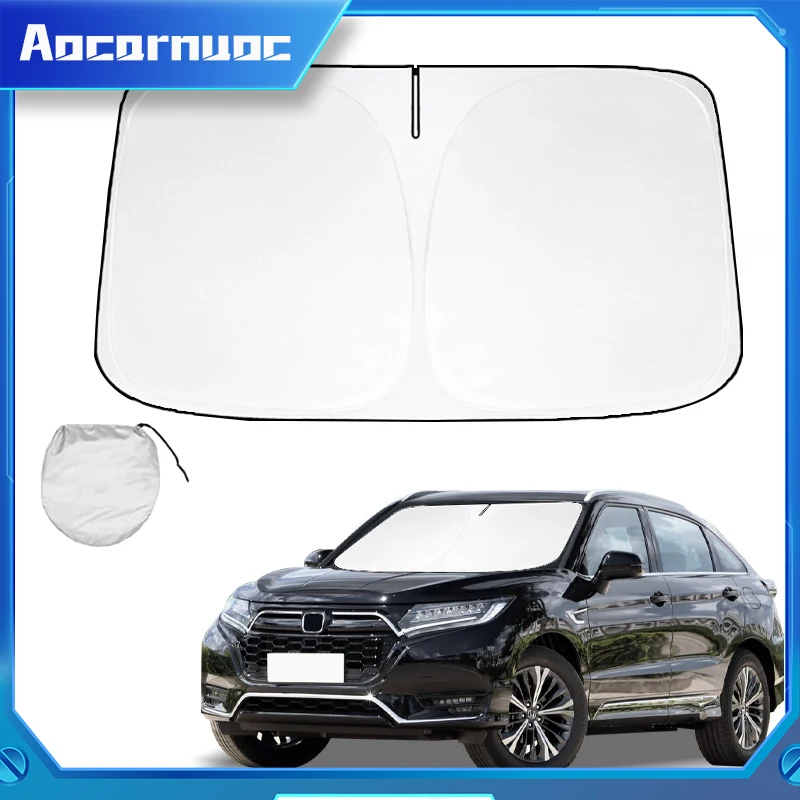 

For Honda URV Civic Accord 7 8 9 10 11 CRV Fit Jazz Car Window Sunshade Cover Sun Shade Windshield Visor Protector Windscreen