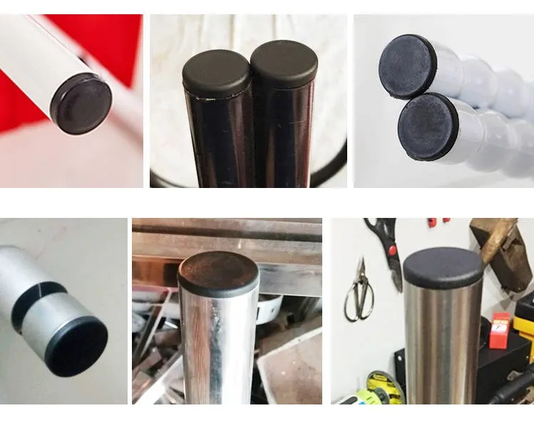 Chair Table Feet Cap Tube Pipe Insert Plug Decorative Dust Cover 2-20pcs Thicken Round Plastic Blanking End Cap 16 19 22 25mm