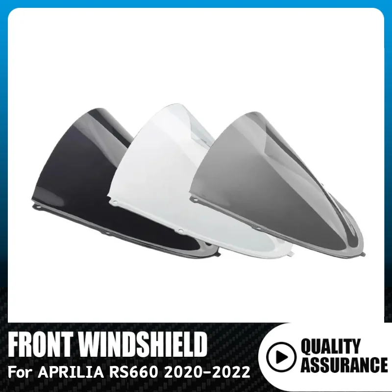 

For APRILIA RS660 2020 2021 2022 Motorcycle Heightened Racing Front Windshield Wind Deflector Motorcycle Accessories