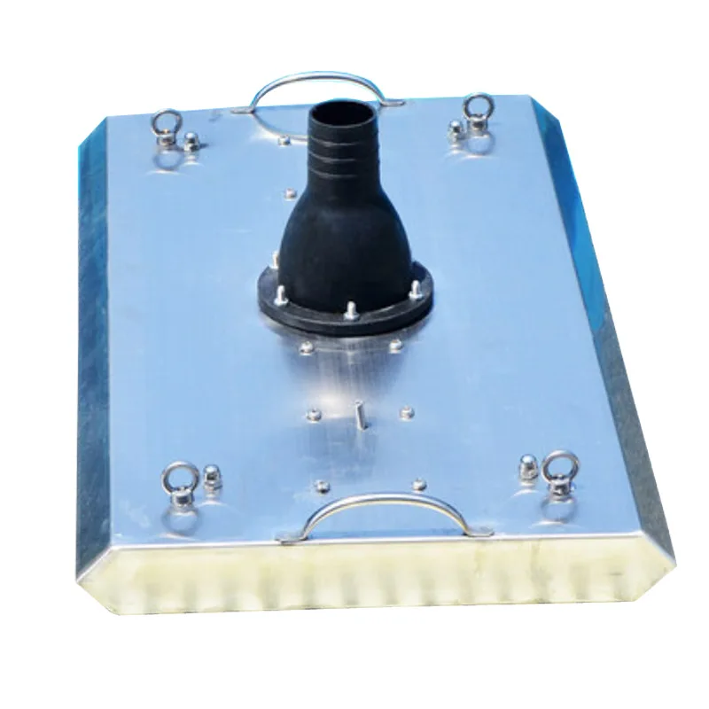Stainless Steel Swimming Pool Suction Head Vacuum Disc with Check Valve Cleaning Tool 1000x450mm