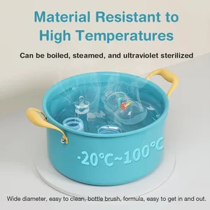 Dr.isla-Mamageor mit Griff, breiter Mund, Tasse mit Neugeborenen Milch, ohne BPA, Standard, 150 ml, 240 ml 6 Hauptverkaufstasche ESCA 12L - №5