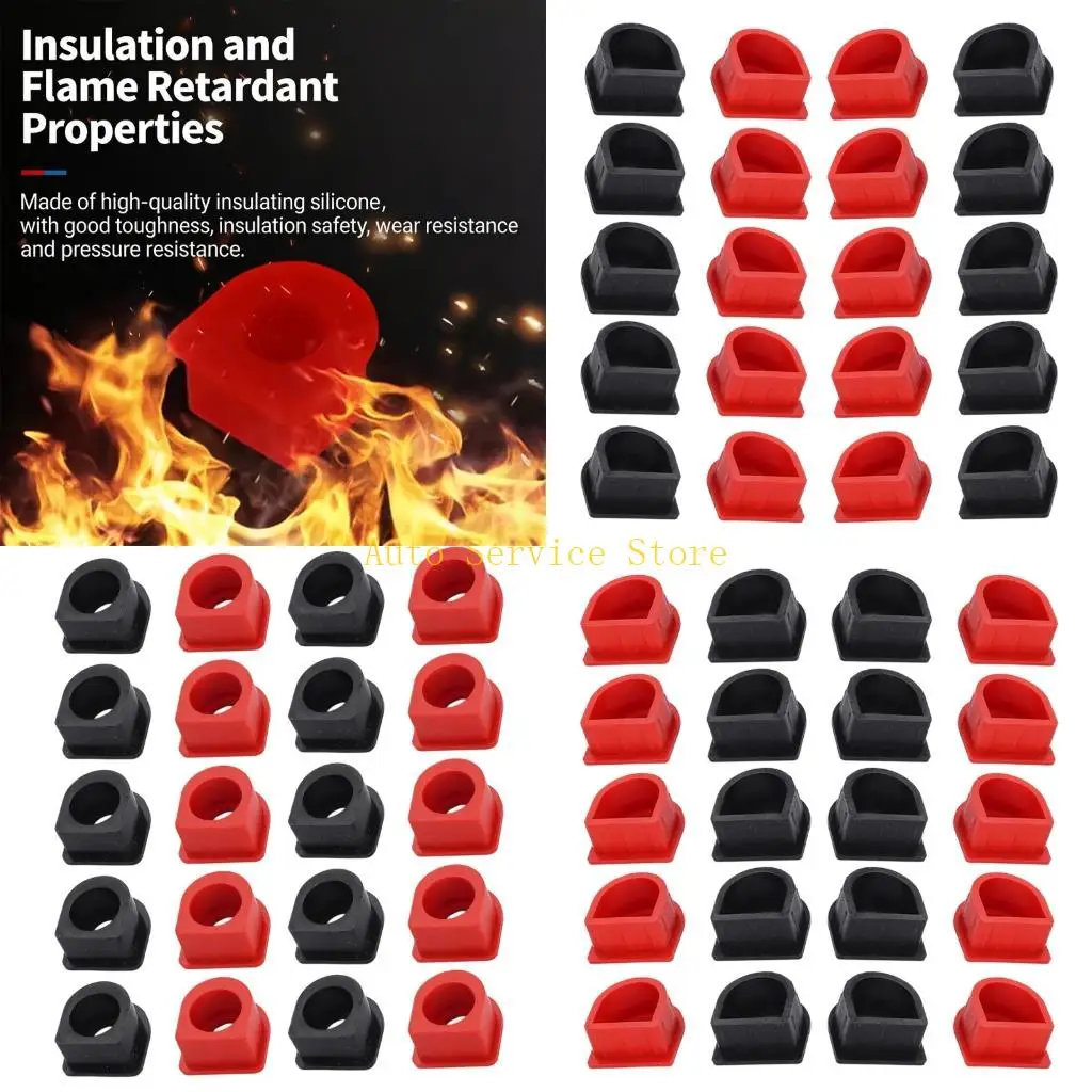 

462A Silicone Cap For Battery Connector 20Pcs Electric Vehicle Battery Terminal Cover