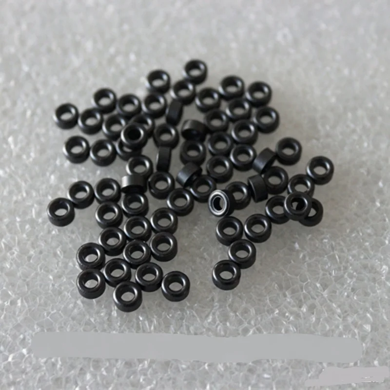 100PCS Magnetic Ferrite Cores Bead Coil Filter Wire 3.05 3.5 3.9 4 5 6 9 10mm Magnetic Hollow Ring Anti-interference