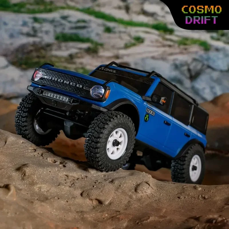 Axial Rc Crawler SCX30 1 30 Scale Bronco 4WD Brushed 2S Off Road Climbing Remote Control Car For Adult Hobby Enthusiasts
