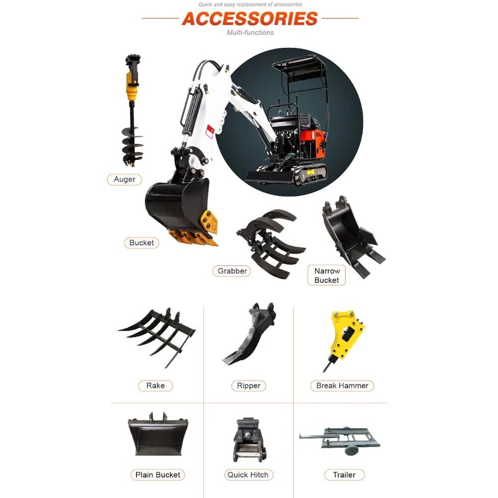 Fast Delivery Customized 0.8t Mini Crawler Excavator with Adjustable Track Width for Tight Space Construction Work Low Cost