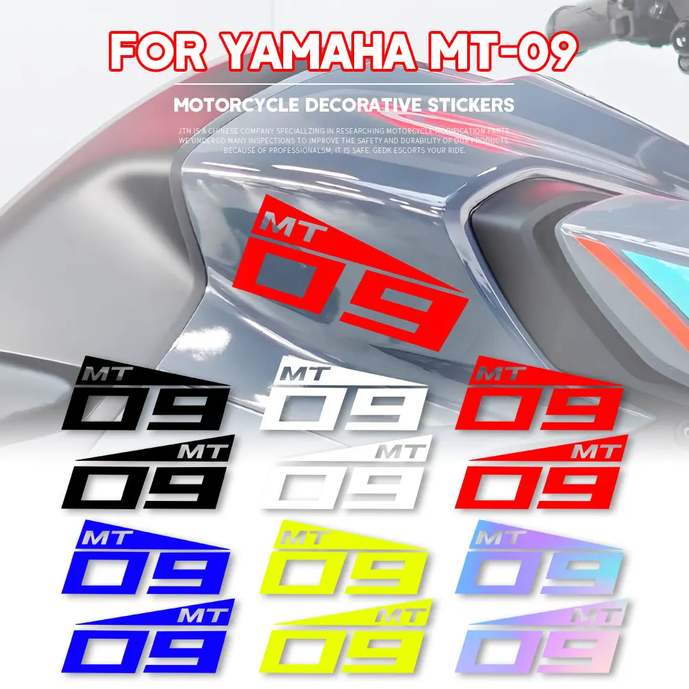 

MT09 MT07 MT03 MT25 Fuel Tank Decal For YAMAHA MT-25 MT-03 MT-07 MT-09 Motorcycle Universal aterproof Stickers Accessories