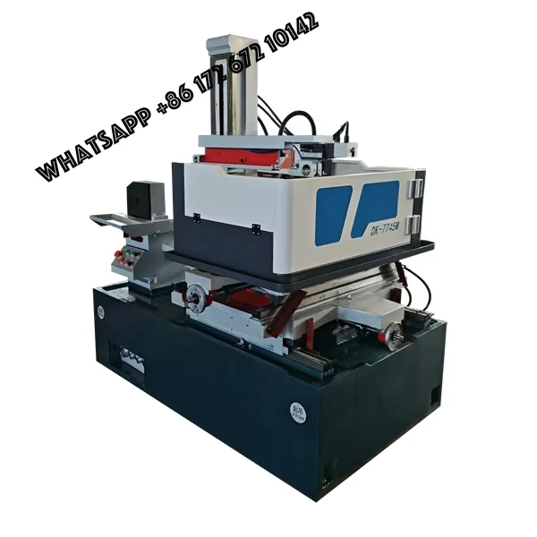 HOT   High Speed DK7745 CNC EDM Wire Cutting Machine Linear Rail with Core Components PLC Motor Bearing