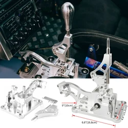 Gear Shifter Racing Aluminum Alloy Car Billet Shifter Box Gear Shifter Shift Knob For Acura RSX / K series engine EG EK DC2 EF