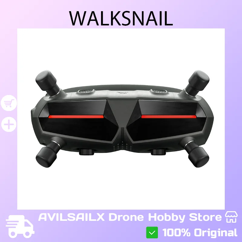 CADDX Walksnail Avatar HD Goggles X | 1080P (1920×1080) FPV Goggles for RC Racing Drones
