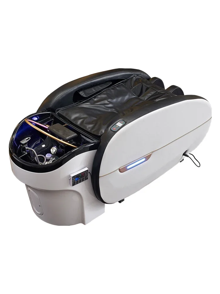 Multifunctional luxury full-automatic first-class space capsule intelligent electric massage shampoo bed