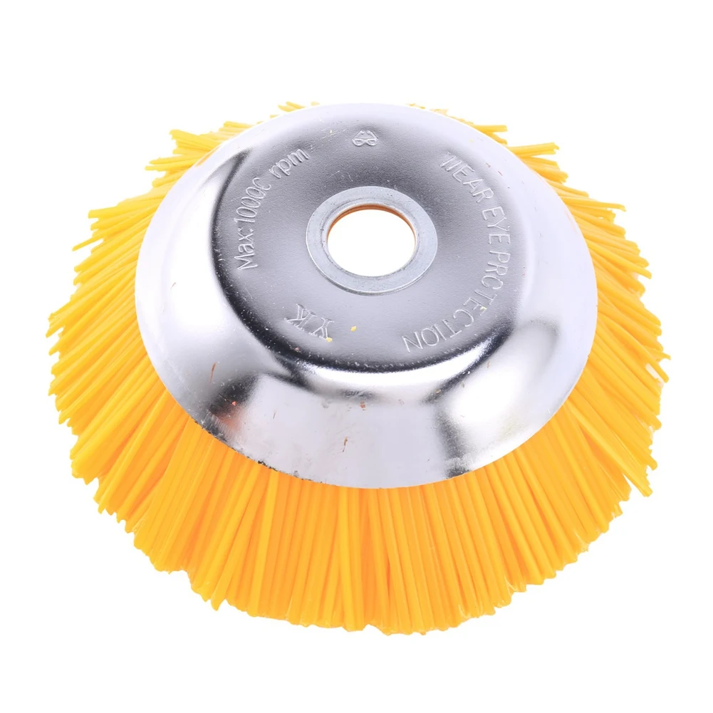 

A74E-2X Nylon Brush Universal Trimmer Brush Head Cutter Durable Garden Tools Outer Diameter 200Mm Inner Hole 25.4Mm