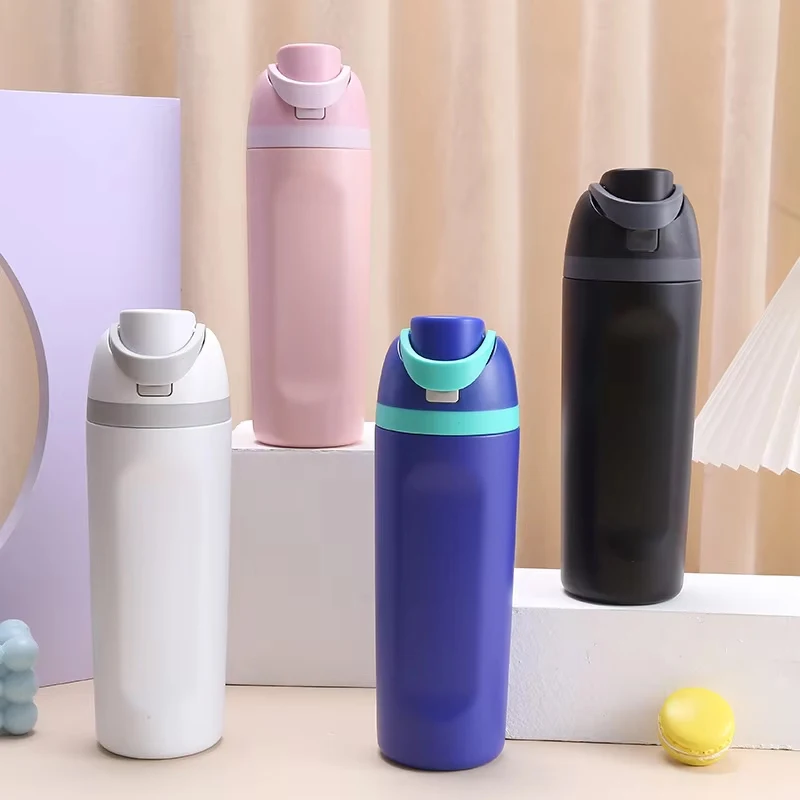 Thermos Bottle Stainless Steel Thermal Mug 24/32oz Vacuum Flask Water Bottle Thermos Cup Lid Seal Cap Sports Insulation Cup