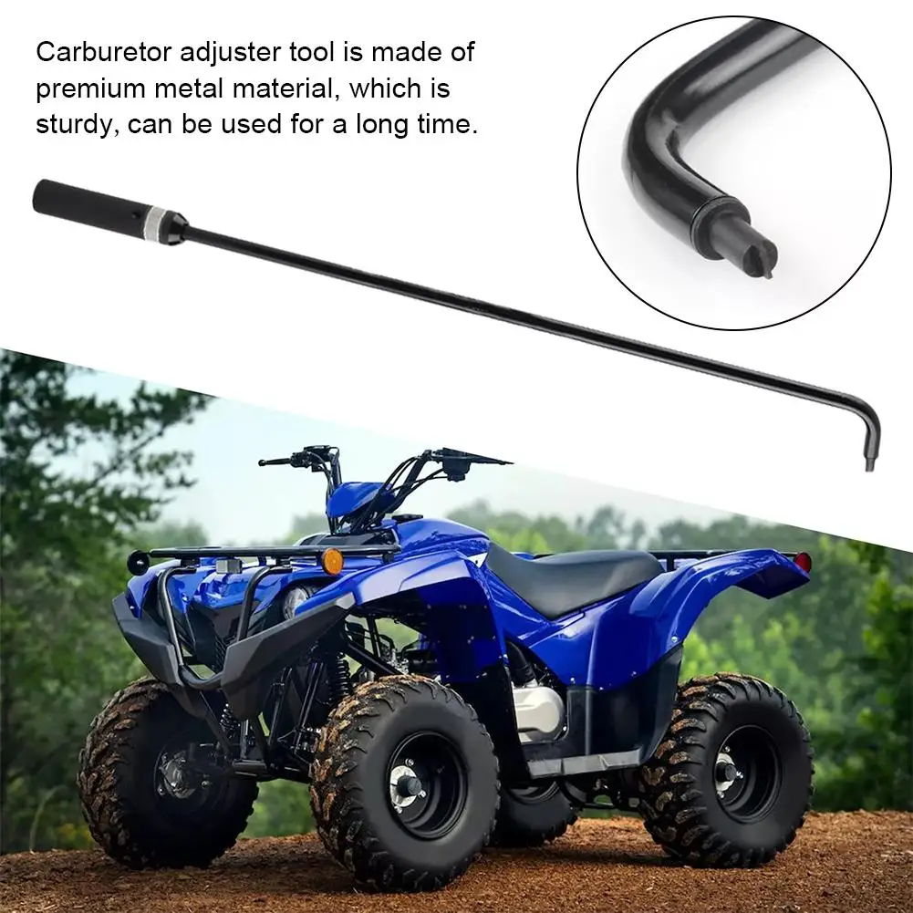 

16.5in Carburetor Pilot Screw Adjusting Tool 110 Degree Angled Metal Universal For Atv Utv Snowmobile Motorcycle Tool N7b4