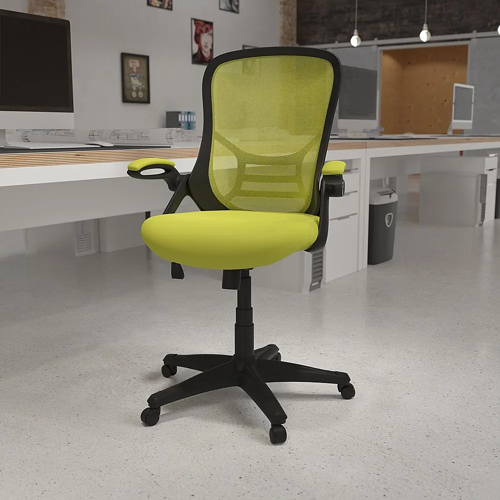 Porter Contemporary Mesh Executive Swivel Office Chair - Green