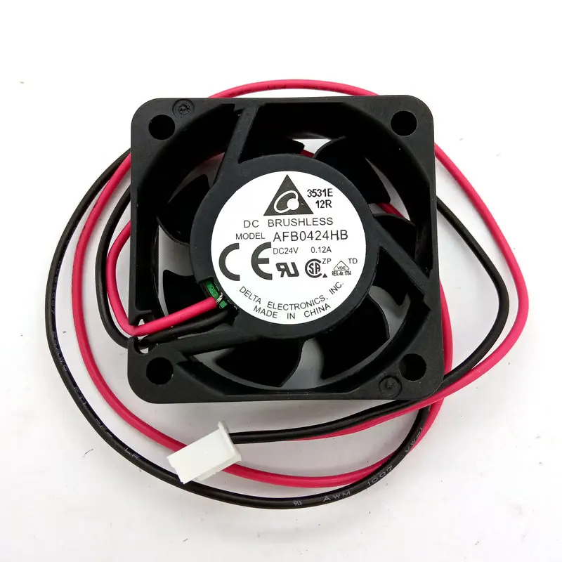 

Original AFB0424HB DC24V 0.12A 40*40*15MM 2Lines Inverter Cooling fan