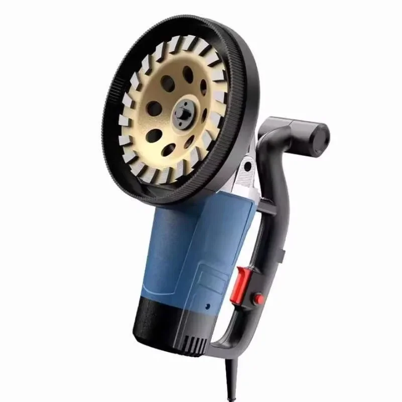 / 180 mm Adjus Speed Automatic Concrete Floor Grinder Wall Rough Planer Wood Polishing hine