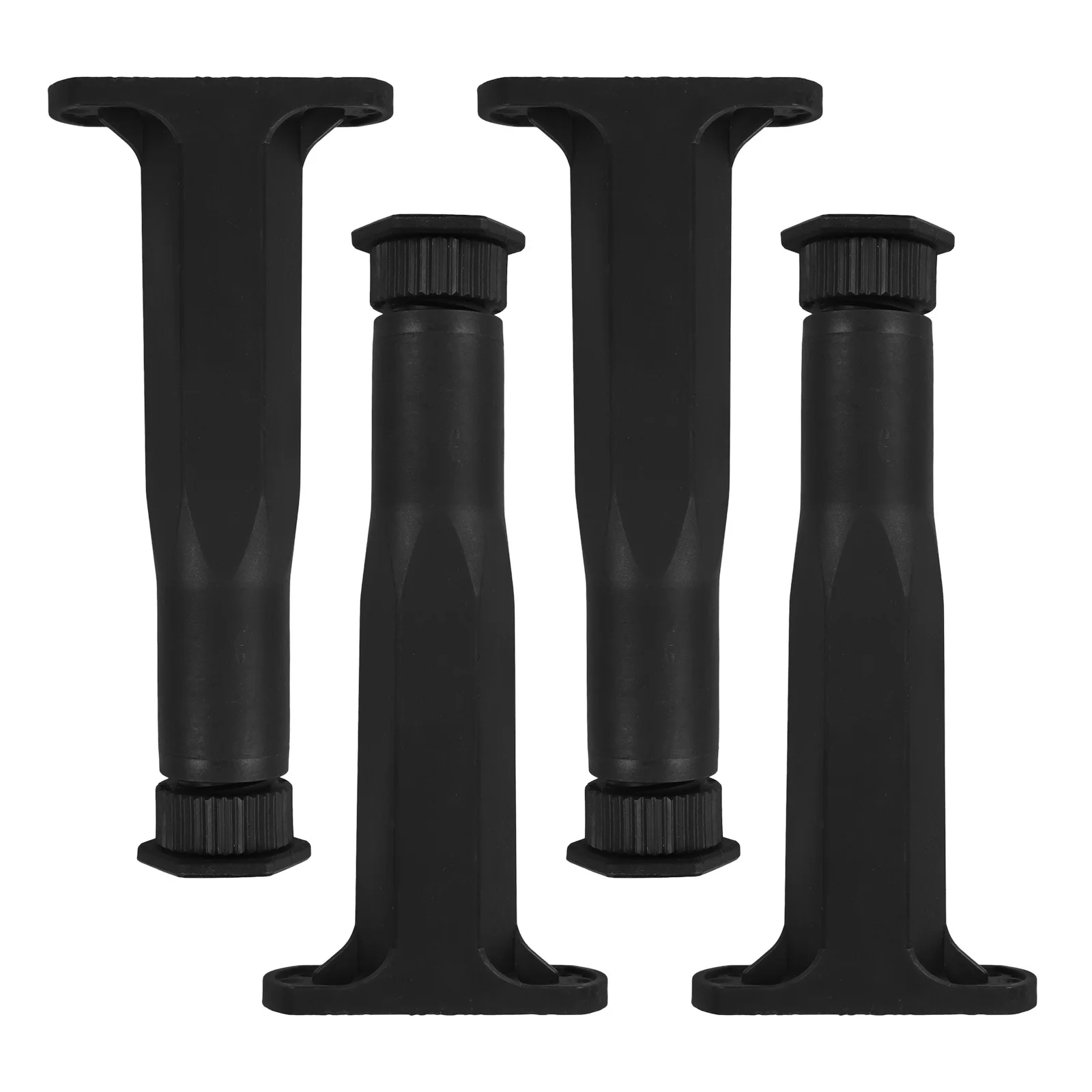 1Set Bed Support Legs Adjustable Height Heavy Duty Bed Frame Leg Replacement Extenders Furniture Feet Table Height Extenders