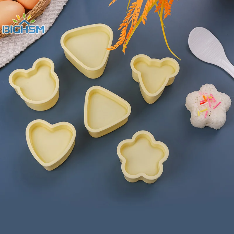 DIY Sushi Mold Onigiri Rice Ball Food Press Triangular Sushi Maker Molds Japanese Kitchen Utensils Lunch Bento Tools Accessories