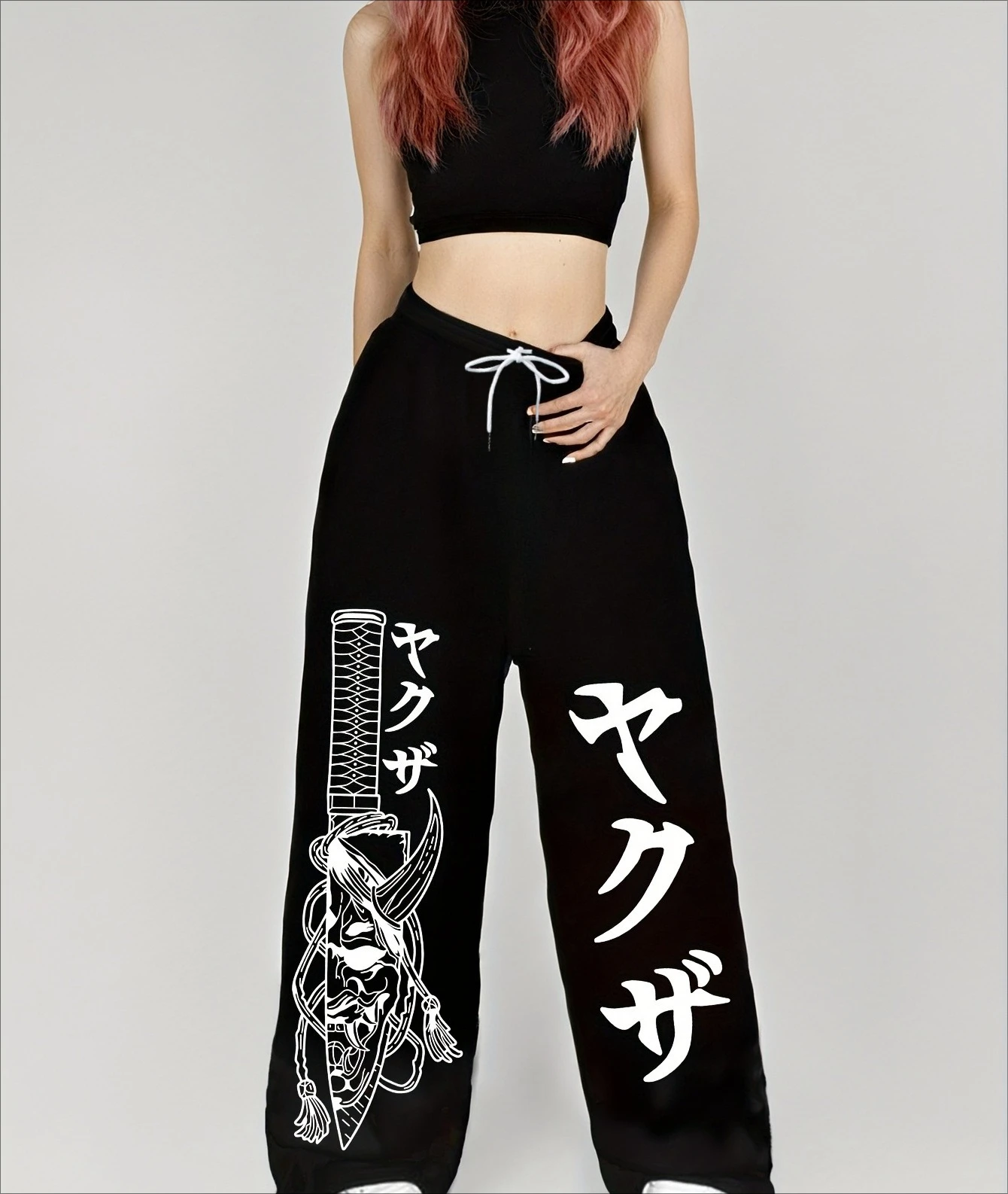 Casual Straight Leg Pants, Fashionable Anime Character Print, 3D Unisex, Comfortable and Fashionable