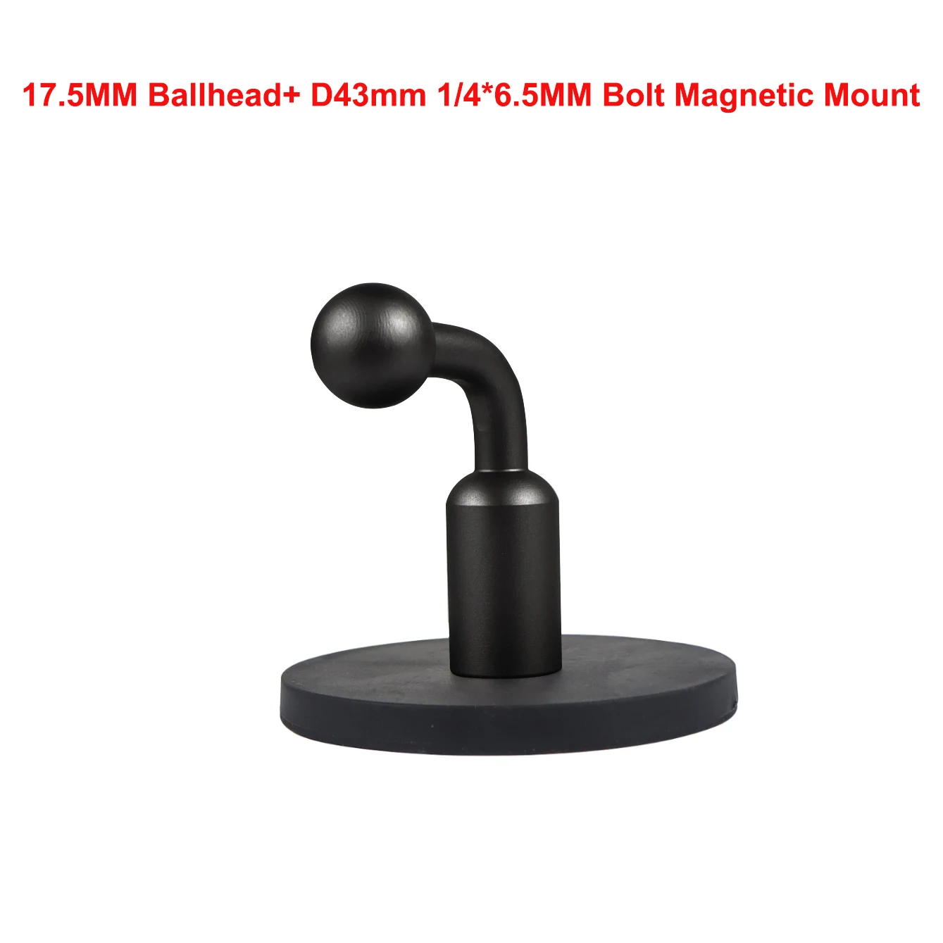 17 mm Kugelkopf-Adapter für Telefon-Kamera-Halterung, 1/4 Gewindeschraube, D88 D66 D43, magnetische Basis, mit Gummi überzogene Kaltschuhhalterung – Detail 30