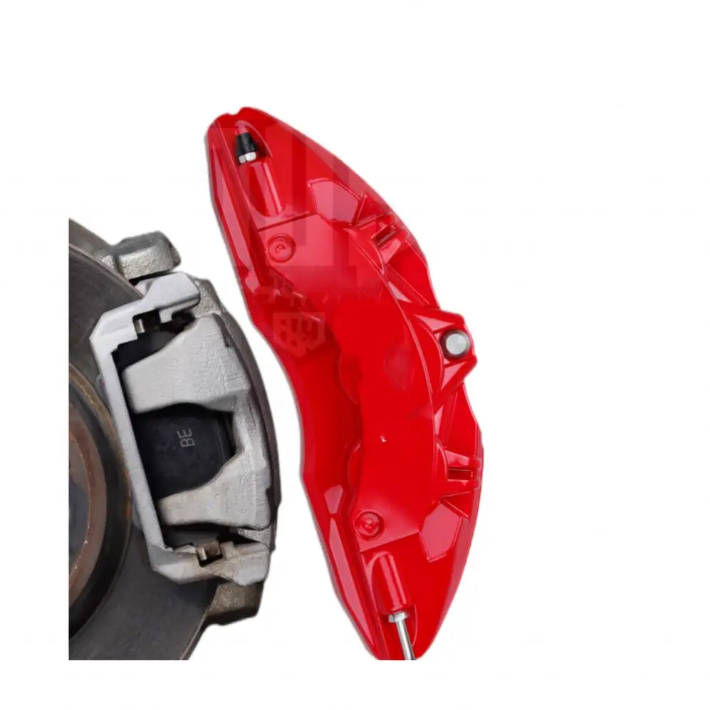 Hot 4Psc in one set 3D style aluminium alloy car brake disc caliper cover hood for Land Rover Discovery 4