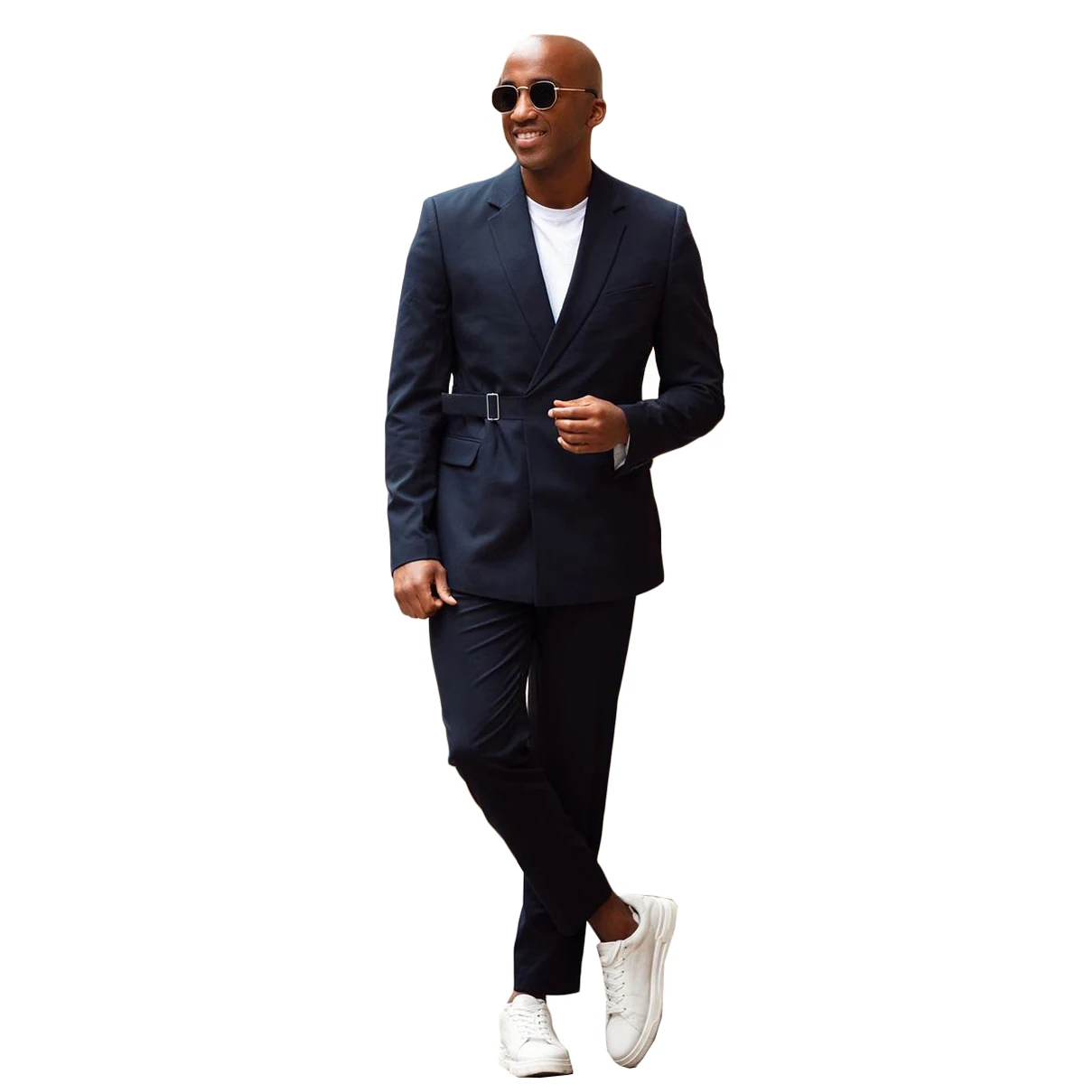 Trajes de hombre gran oferta guapo abrigo de 2 piezas pantalón ajustado moda esmoquin alta calidad ocasión Formal traje de fiesta tamaño personalizado