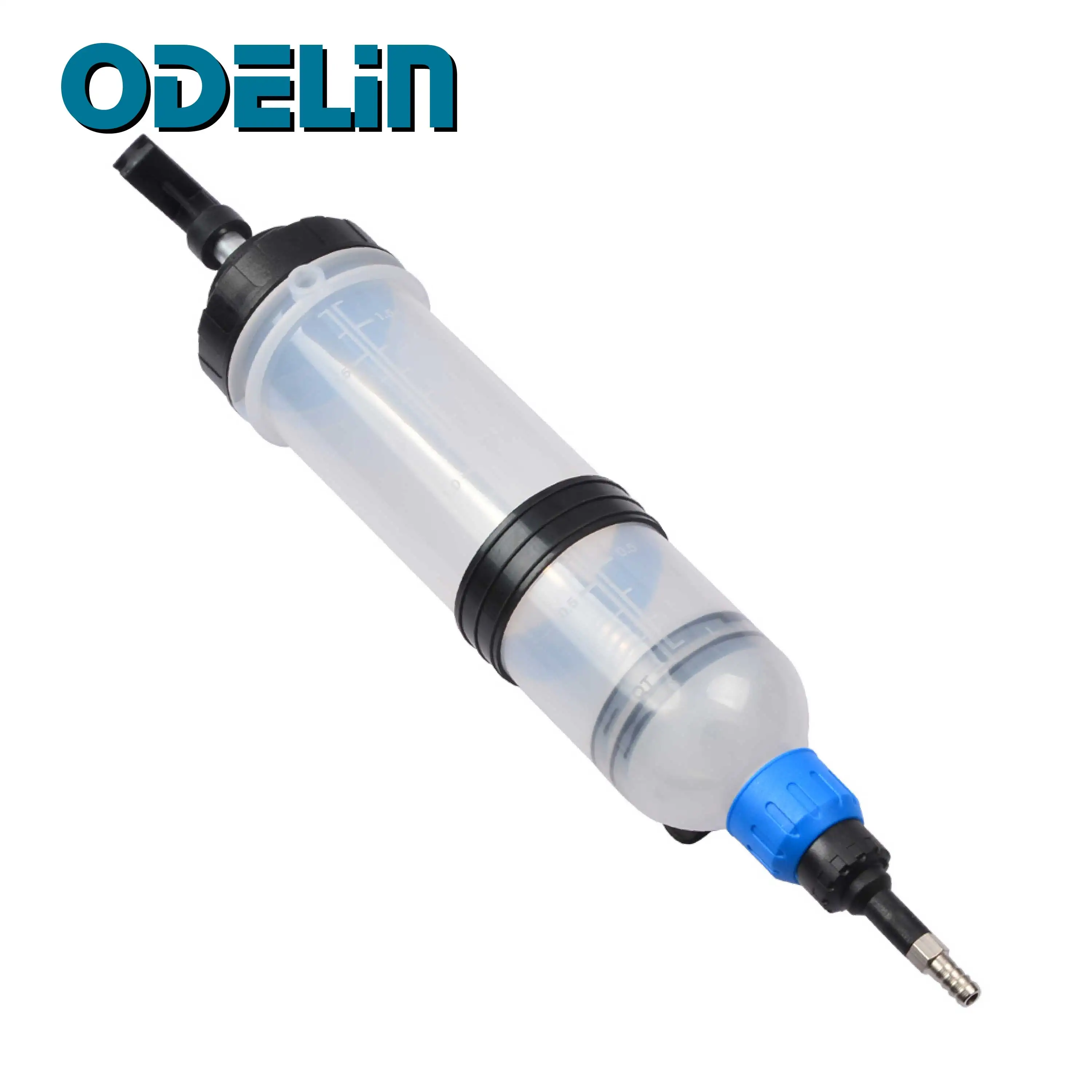 1.5L Automotive Fluid Filler & Extractor Syringe Fuel Brake Fluid Coolan Change Inspection Syringe Engine Gearbox Oil Transfer