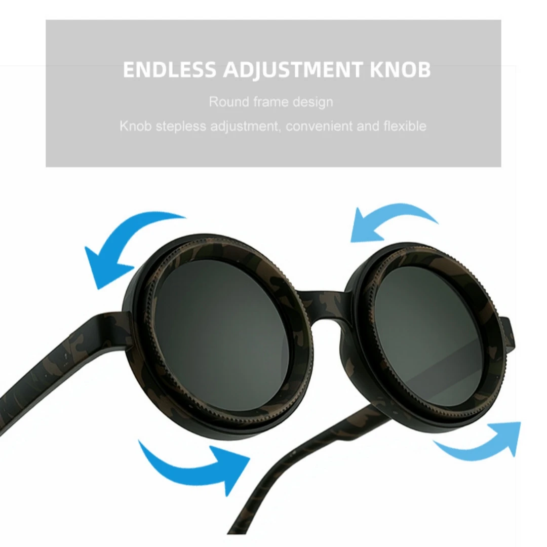 

Sunglasses Advanced Driving Sunglasses Round Frame Sunglasses New For Travel Men Sunny Days