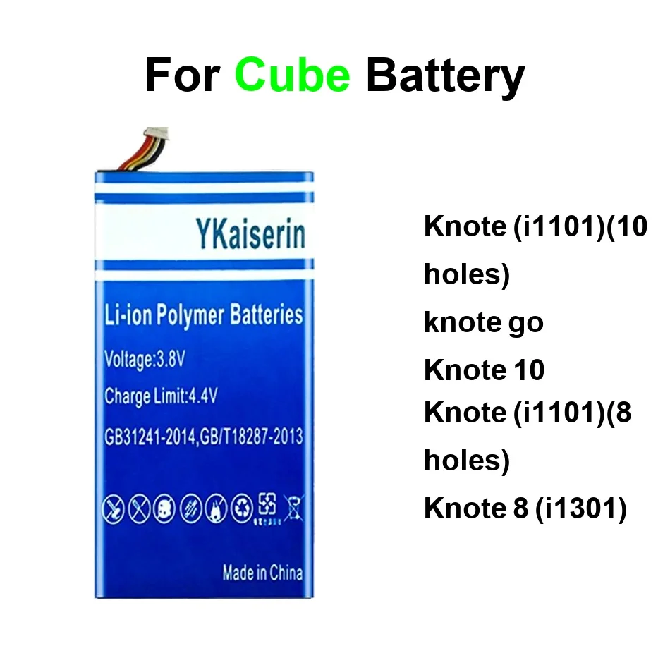 

Laptop Battery Durable 5300-7600mAh For Alldocube Cube Knote (I1101) 2S GO 8 10