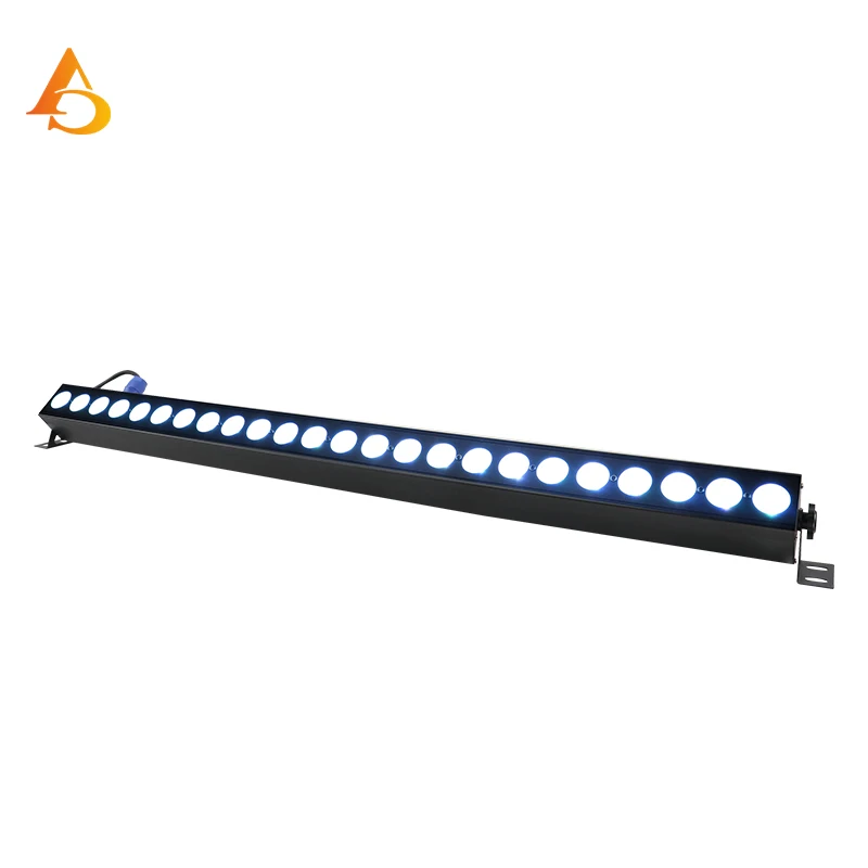 10Pcs/Lots 24x12W LED Wall Washer RGBW 4in1 LED Strip Light DMX Control Professional DJ Disco Equipment Stage Party Effect Light