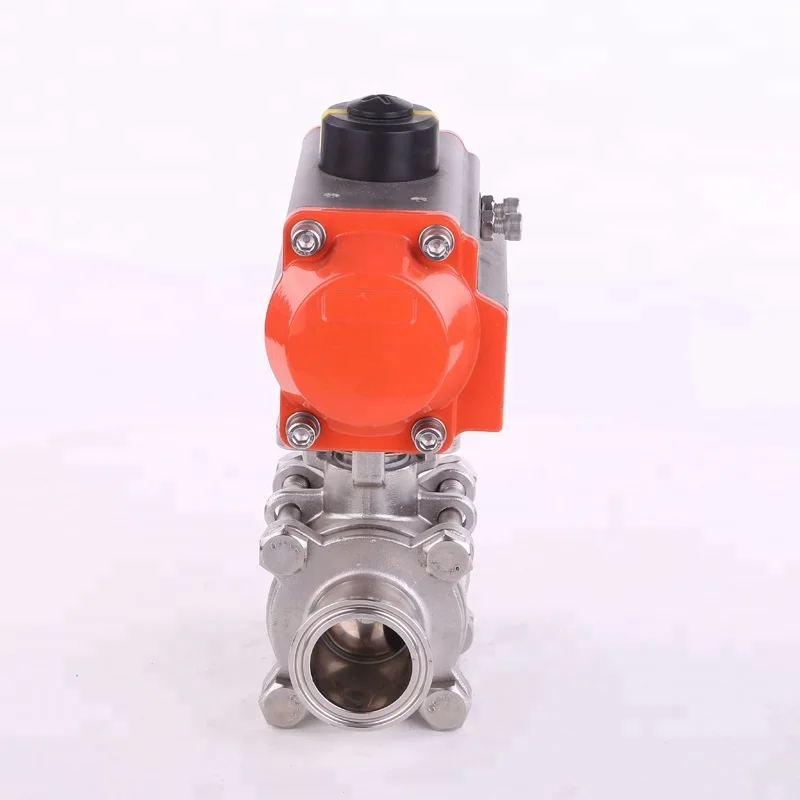 Single Acting Double Acting Air Torque Actuator/Aluminum Pneumatic Actuator for Ball Valve