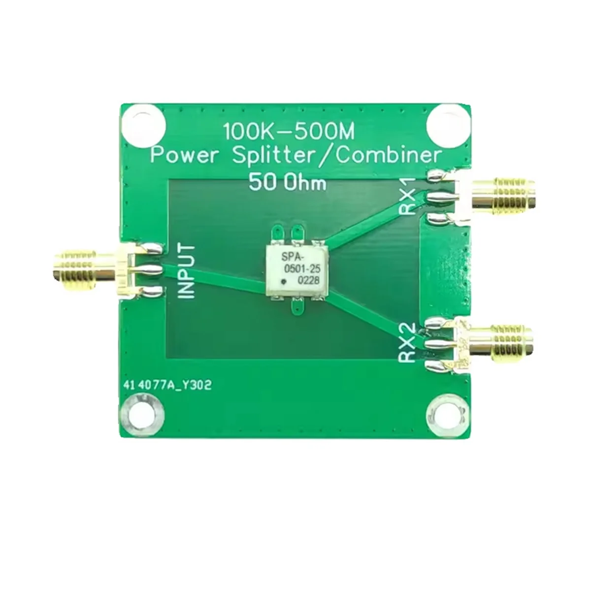 【Last-Chance!】Duplexer Filter 100K-500MHz Power Splitter Combiner/Splitter 50Ω Main Board with Aluminum Housing Filter