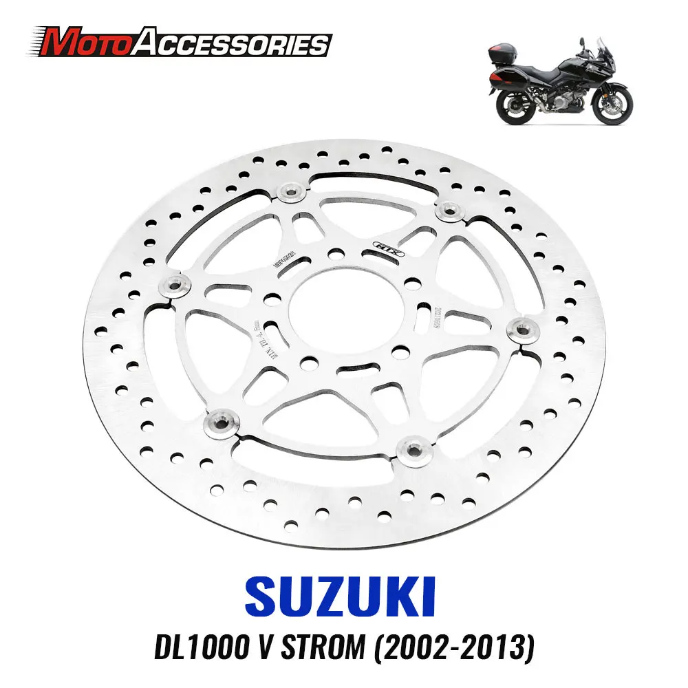 

For SUZUKI DL1000 V STROM 2002 2013 Front Brake Disc Floating Disc For DL1000 Rotor MTX Motorcycle Street Motocress Braking