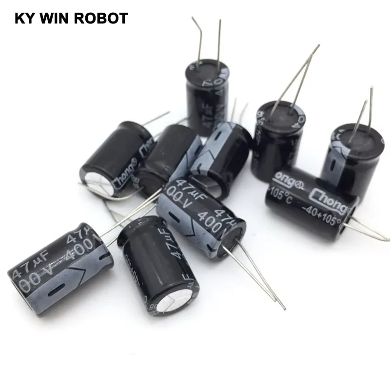 10pcs/bag 16 * 25mm 400V / 47UF electrolytic capacitor
