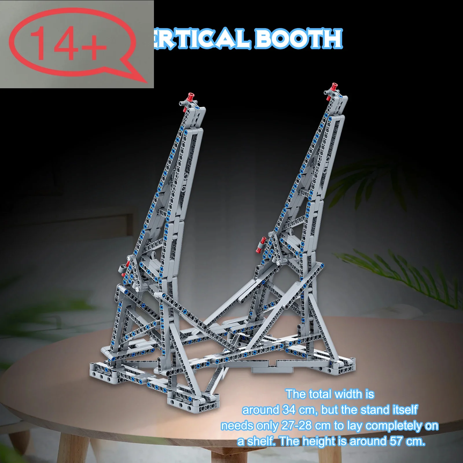 

Вертикальная подставка для Ultimate Millennium 75192 Falcon, совместимая с 05132, коллекционные аксессуары для игрушек Star