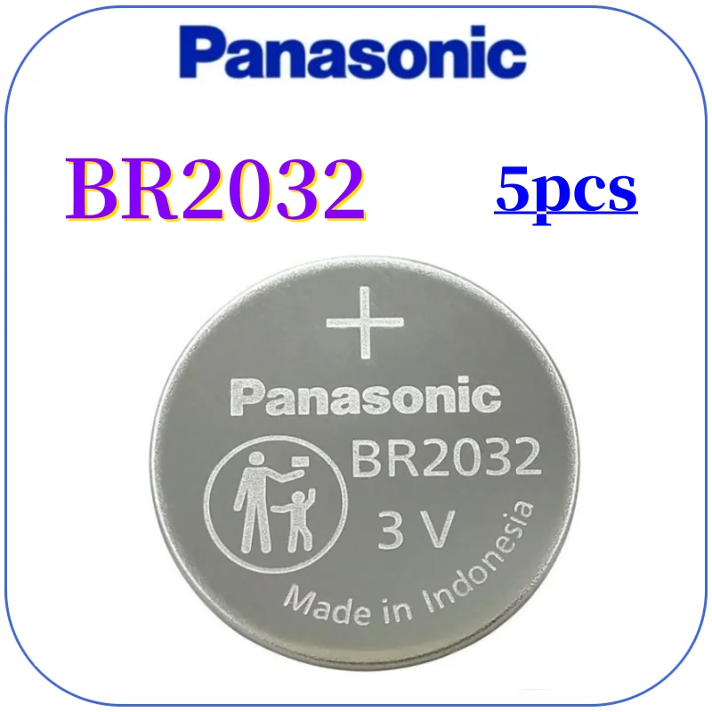 5pcs Original Panasonic BR2325 BR2330 BR1632 BR2032 BR1220 ML621 ML1220 Button Coin Batteries