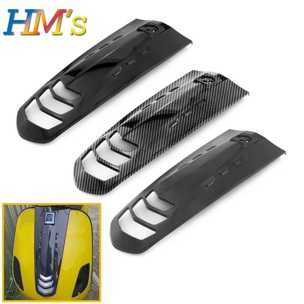 

Motorcycle Accessories Front Belt Horn Cover Fairing ABS Carbon Fiber Pattern Parts For S125 i-GET 2023 2024