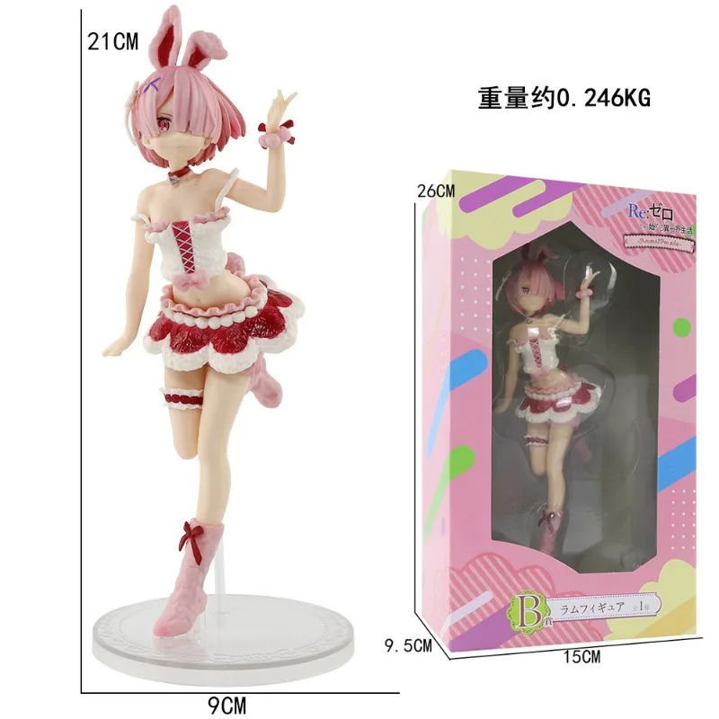 

Life in a Different World from Zero - Rabbit-Eared Remram Figure Model Two-dimensional Animation Beautiful Girl Figure