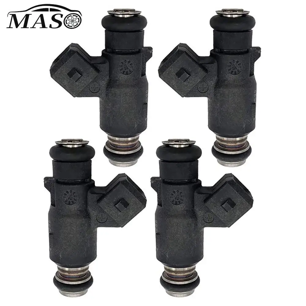 4pcs Fuel Injector Car Fuel Injectors Auto Parts for Mercury 40HP-60HP Outboard 2002-2006 25335288